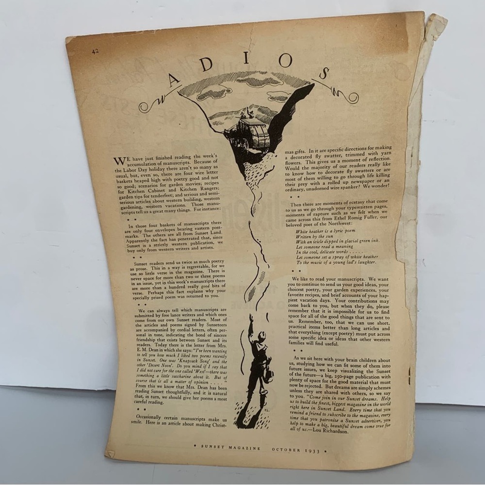 1933 Sunset Magazine - Picture 5 of 10